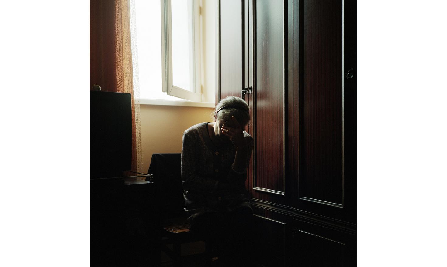 A Georgian from Abkhazia. She was a refuge in Tblissi and has been moved to Rustavi, a city in Tbilissi suburb.