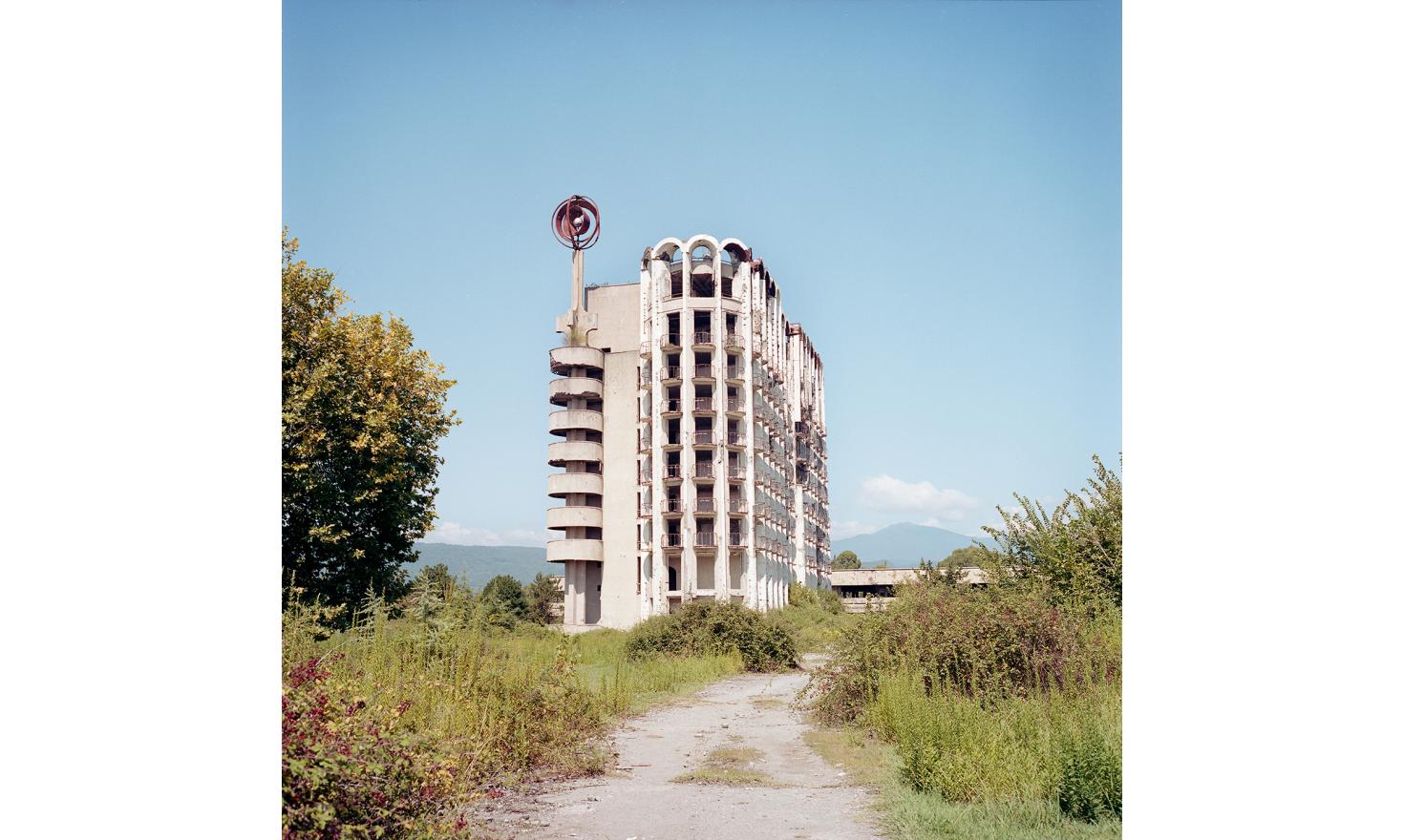 A former sports complex which was used as training center for the athletes of USSR, in suburb of Sukhum(i) near Samvel's house.