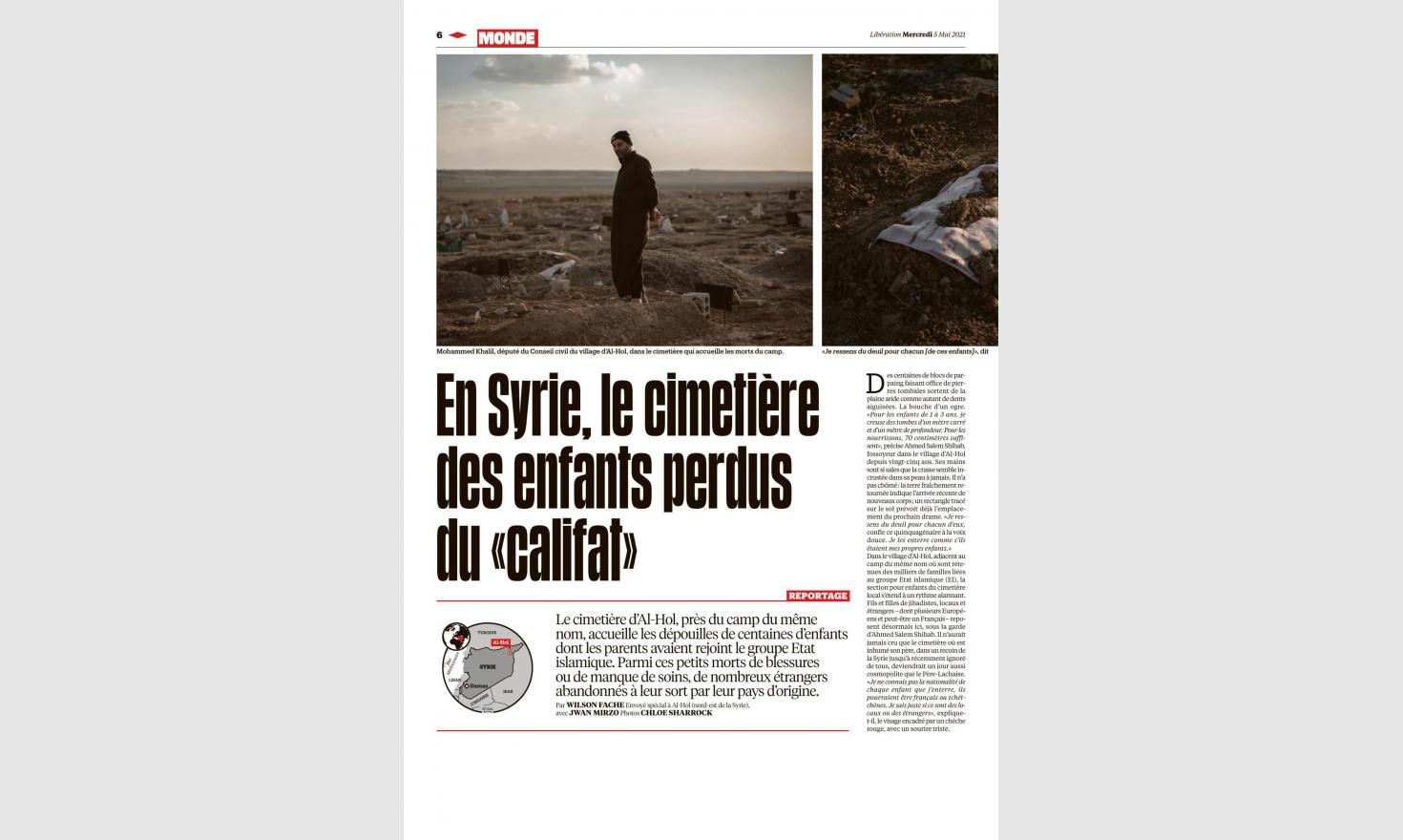 Al-Hawl, Syria. Libération May 5th 2021