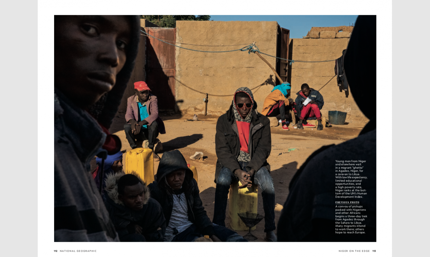National Geographic. Sahel © Pascal Maitre / MYOP