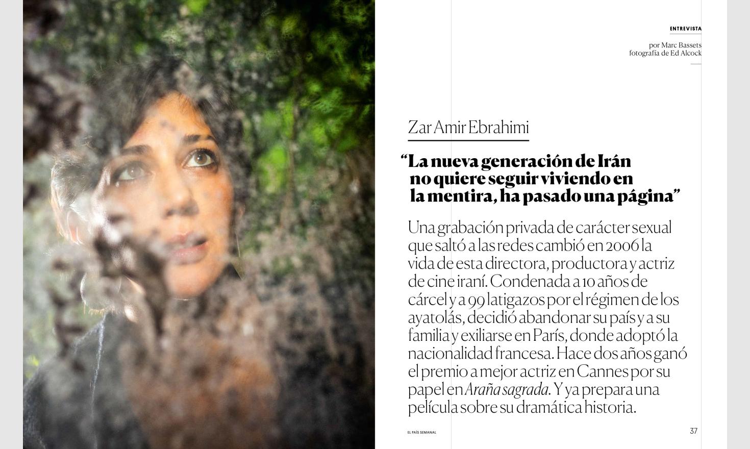 Zar, for El Pais Semanal