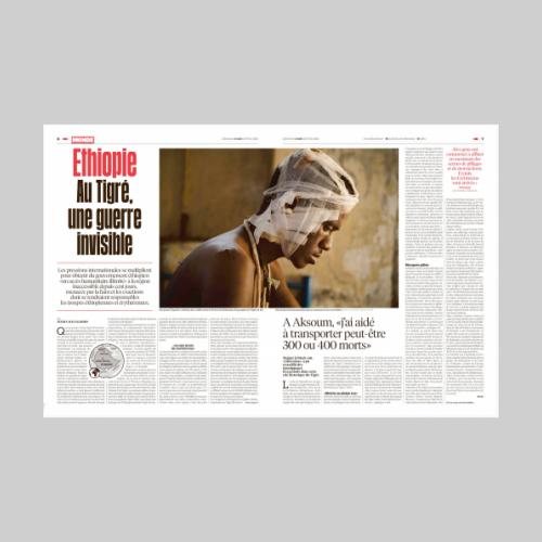 Libération: Ethiopie. Au Tigré une guerre invisible.