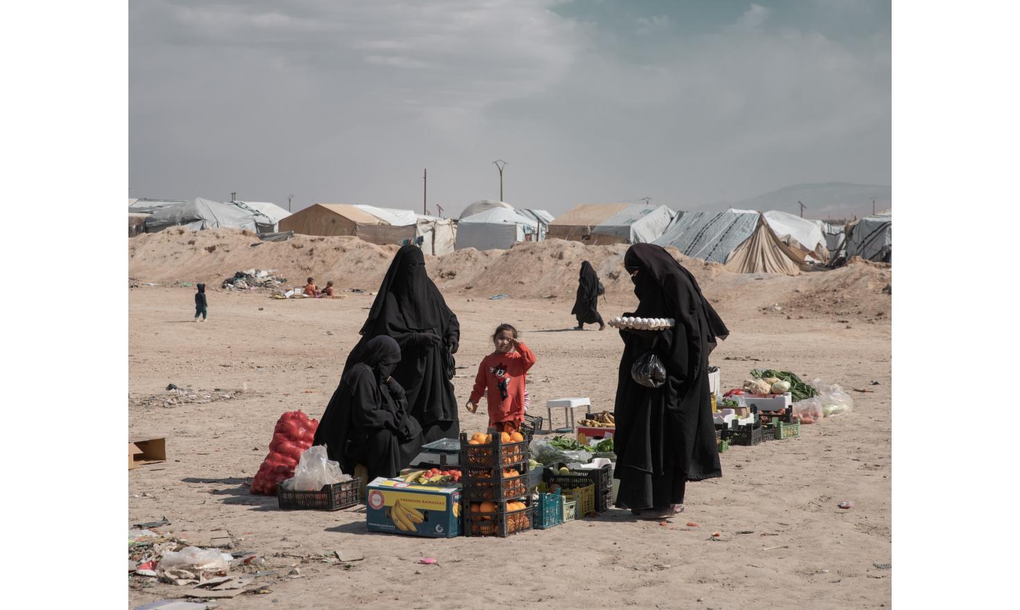 The lost children of the caliphate Camp of Al-Hawl, where 62’000 people are currently living in extremely harsh conditions.