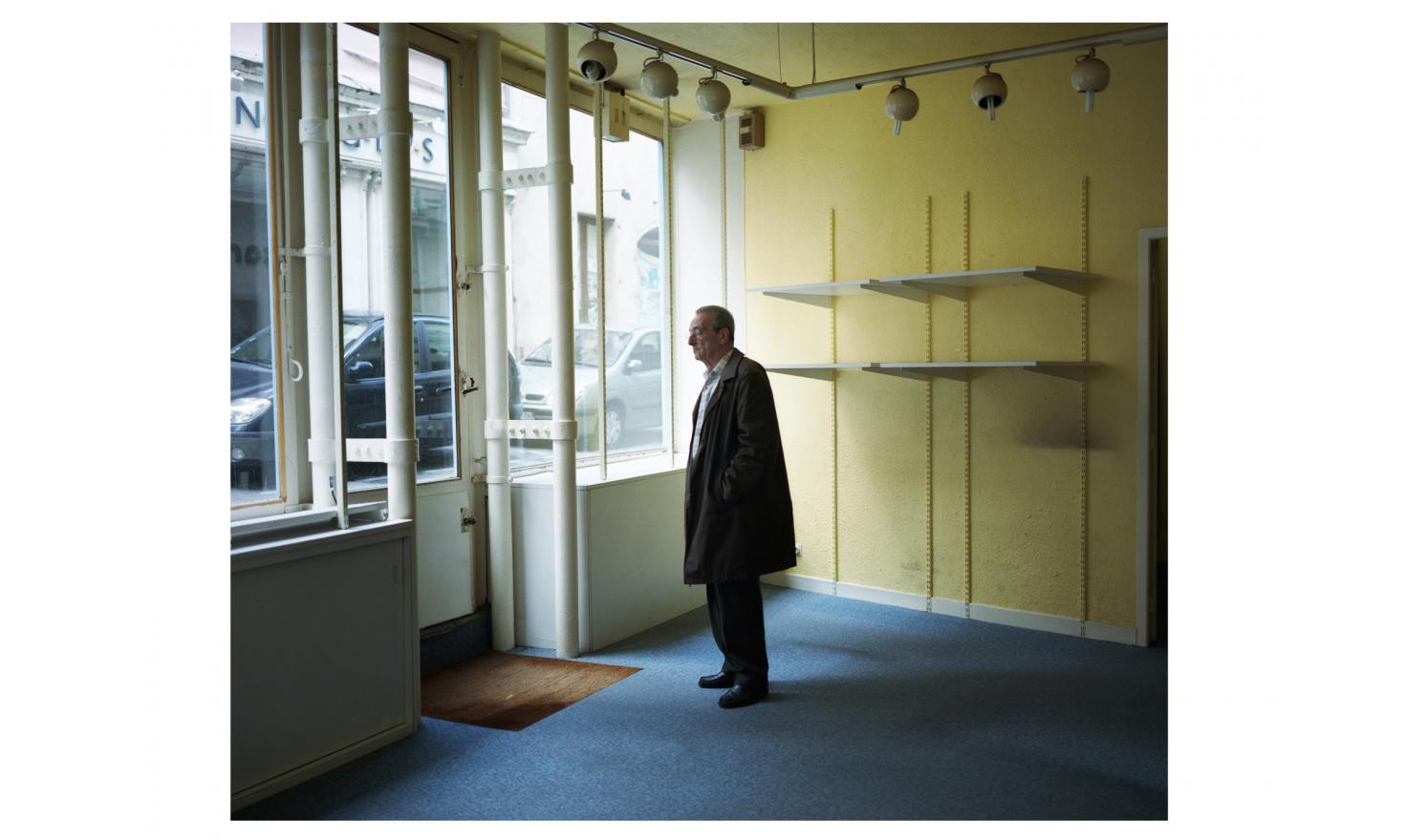 © Agnès Dherbeys / MYOP Last goodbye to the 3 generations old shop, Romans sur Isere, France 23rd of March 2014