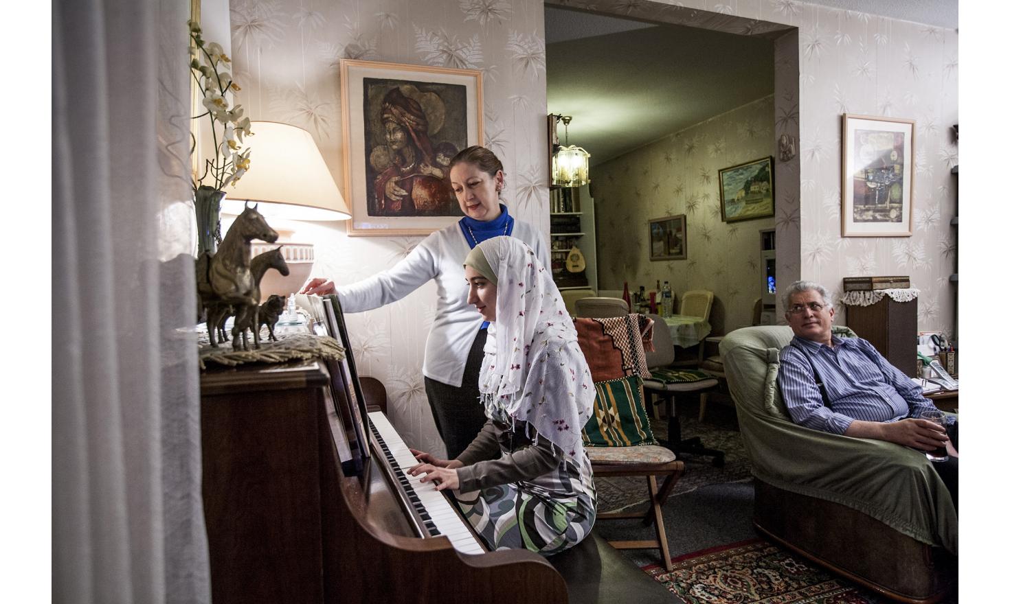 "French and muslims". Pierrefitte, December 3, 2007