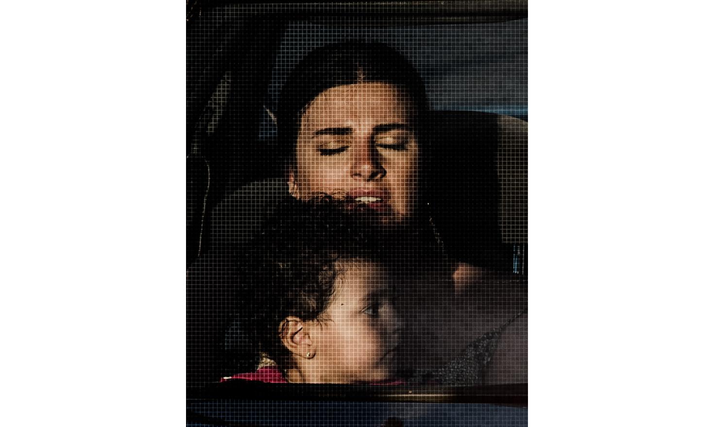 © Stéphane Lagoutte / MYOP Facing the place of the explosion, on the highway, people are coming to see it by themselves